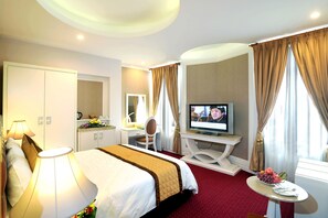 Premier Double or Twin Room, River View | View from room - New Era Hotel and Villa (Hanoi)