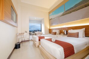 Deluxe Room  | Escrivaninha, cortinas blackout, Wi-Fi de cortesia, roupa de cama