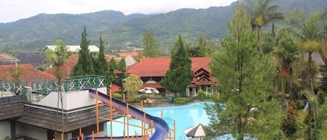 Alberca al aire libre