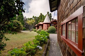 Standard Room 1 Queen Bed (Nanue Falls) | View from room - Volcano Village Estates (Volcano)