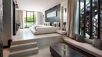Premium Villa Pool View | Minibar, in-room safe, soundproofing, free cots/infant beds