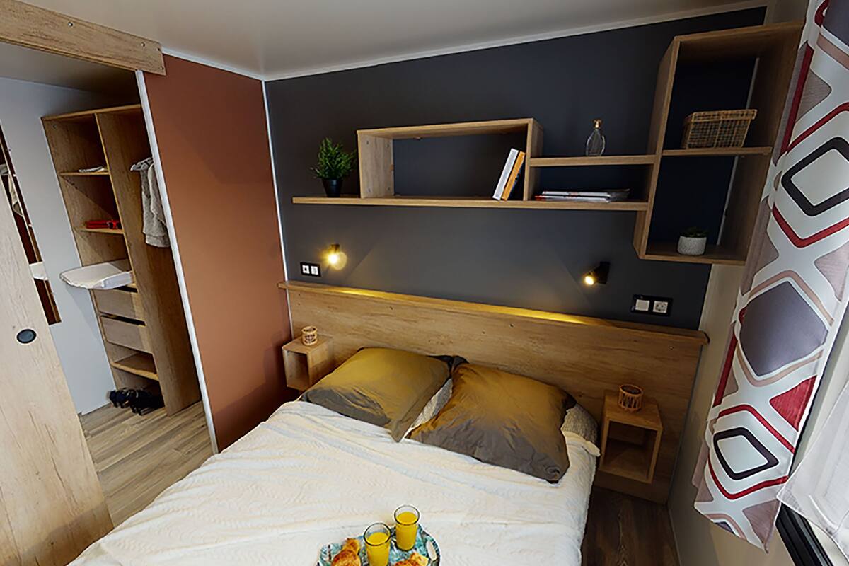 Mobile home (Excellence with 2 bedrooms) | 1 soveværelse, Wi-Fi (tillægsgebyr)