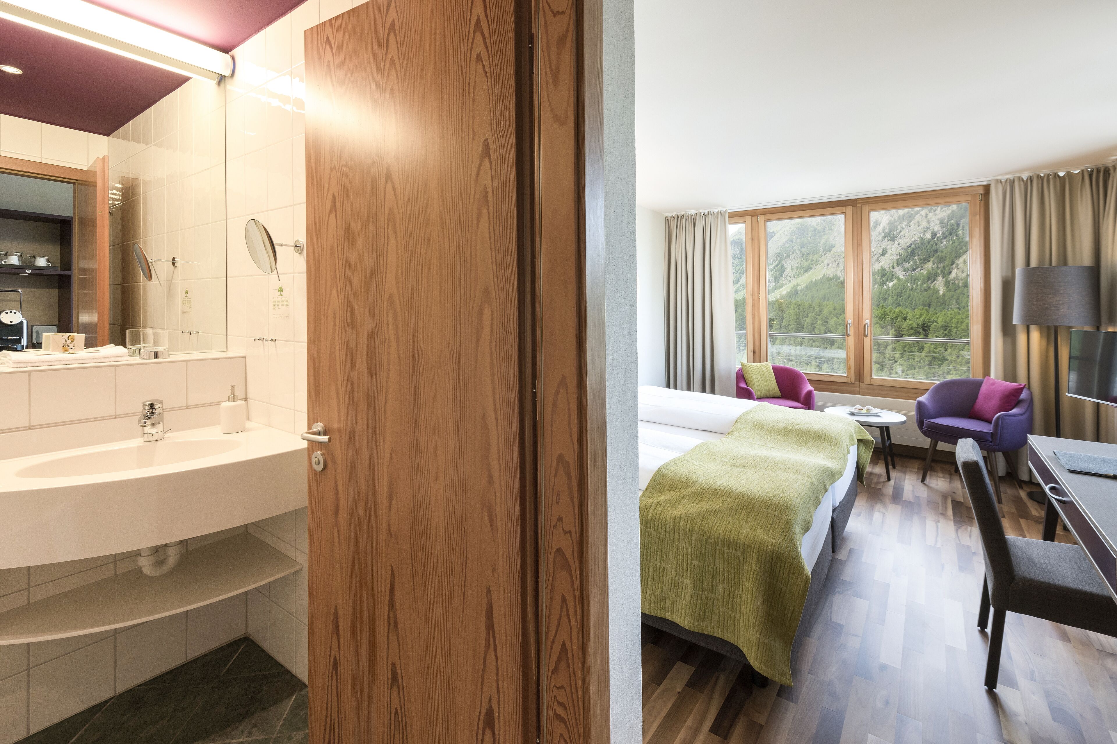 superior double room, 1 double bed, valley view | premium bedding, in-room safe, desk, soundproofing