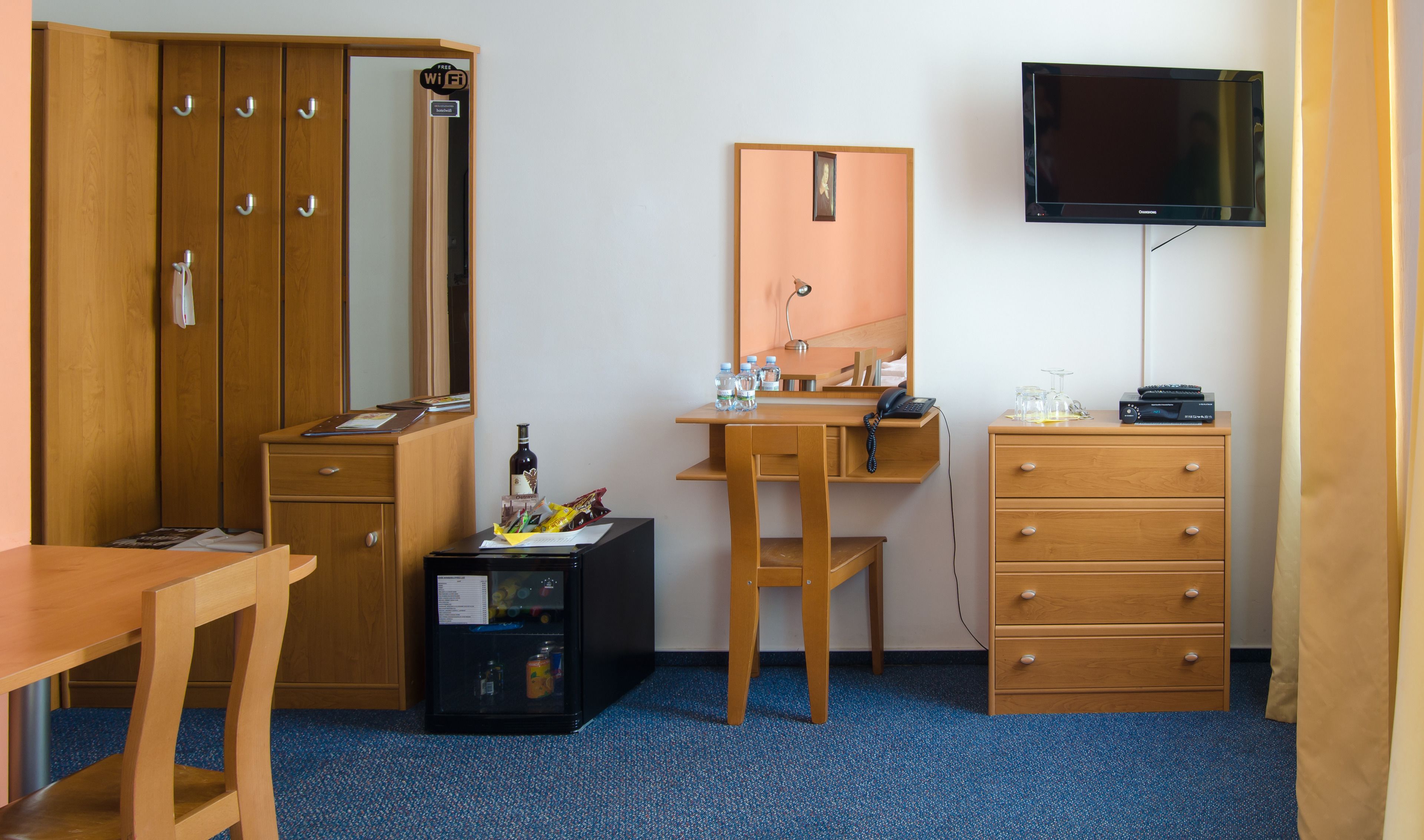 standard double or twin room, private bathroom | desk, blackout curtains, rollaway beds, free wifi