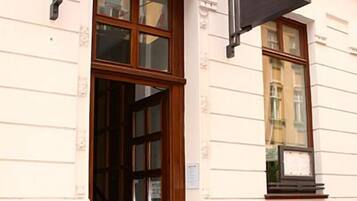 Entrada de la propiedad