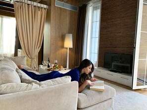 Basic Single Room, 1 Double Bed | View from room - Prestige Hotel Tirana (Tirana)