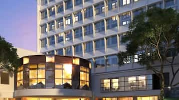 Front of property - evening/night