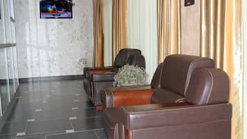 บริเวณนั่งเล่นที่ล็อบบี้