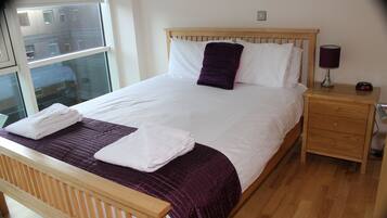 Iron/ironing board, free cots/infant beds, free WiFi, bed sheets