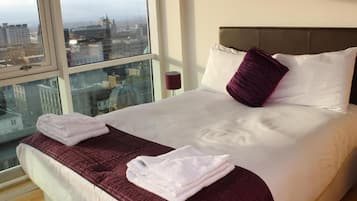 Iron/ironing board, free cots/infant beds, free WiFi, bed sheets