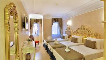 Superior Triple Room, 1 Bedroom, City View | 2 bedrooms, Egyptian cotton sheets, premium bedding, minibar