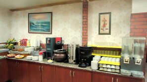 Petit déjeuner buffet compris tous les jours