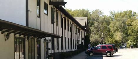 Fachada de la propiedad