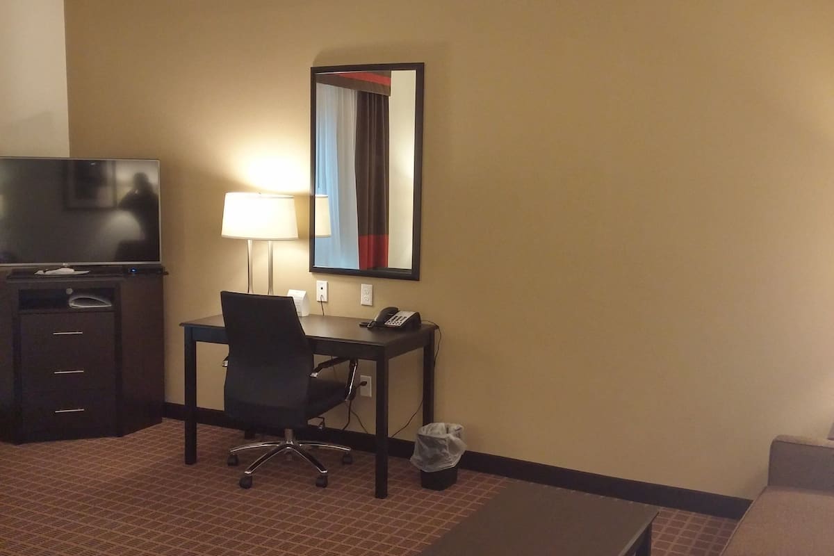 standard room, 1 king bed (extra floor space) | 1 bedroom, premium bedding, in-room safe, desk