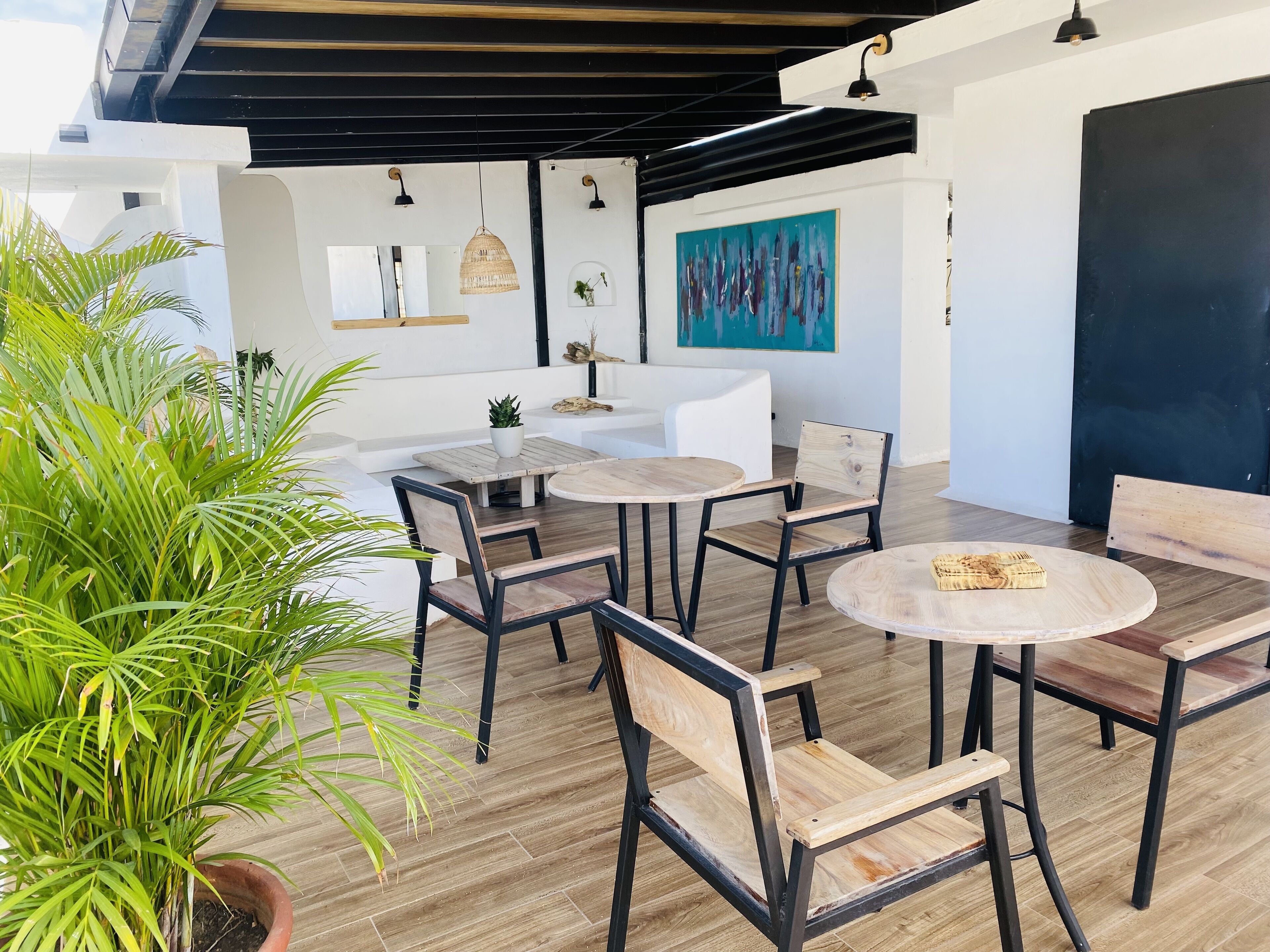 Terrasse sur le toit