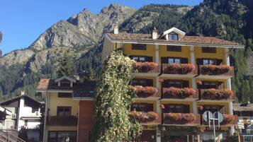 Fassade der Unterkunft