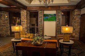 Lobby sitting area
