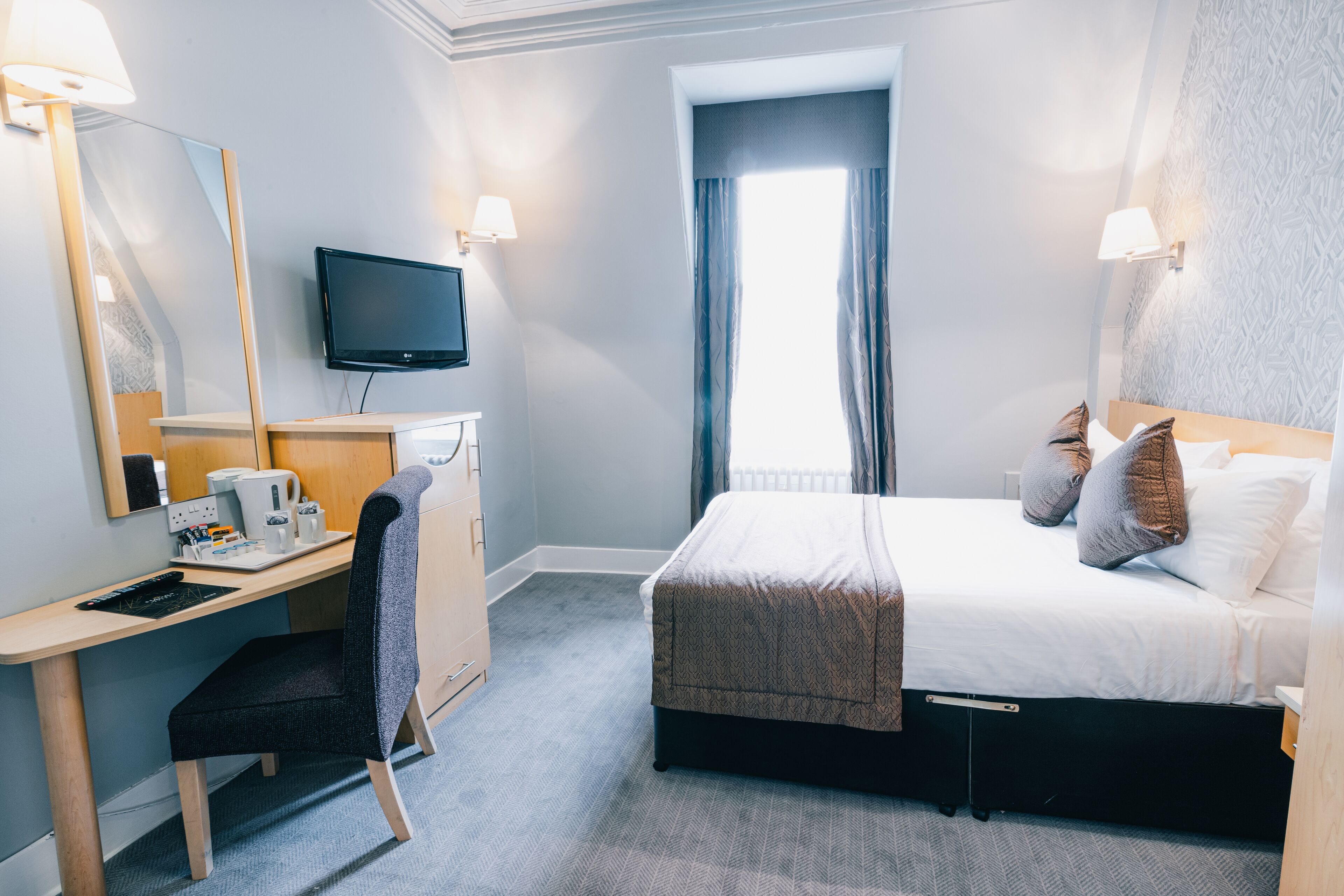 Doppelzimmer, 1 Doppelbett | Ausblick vom Zimmer
