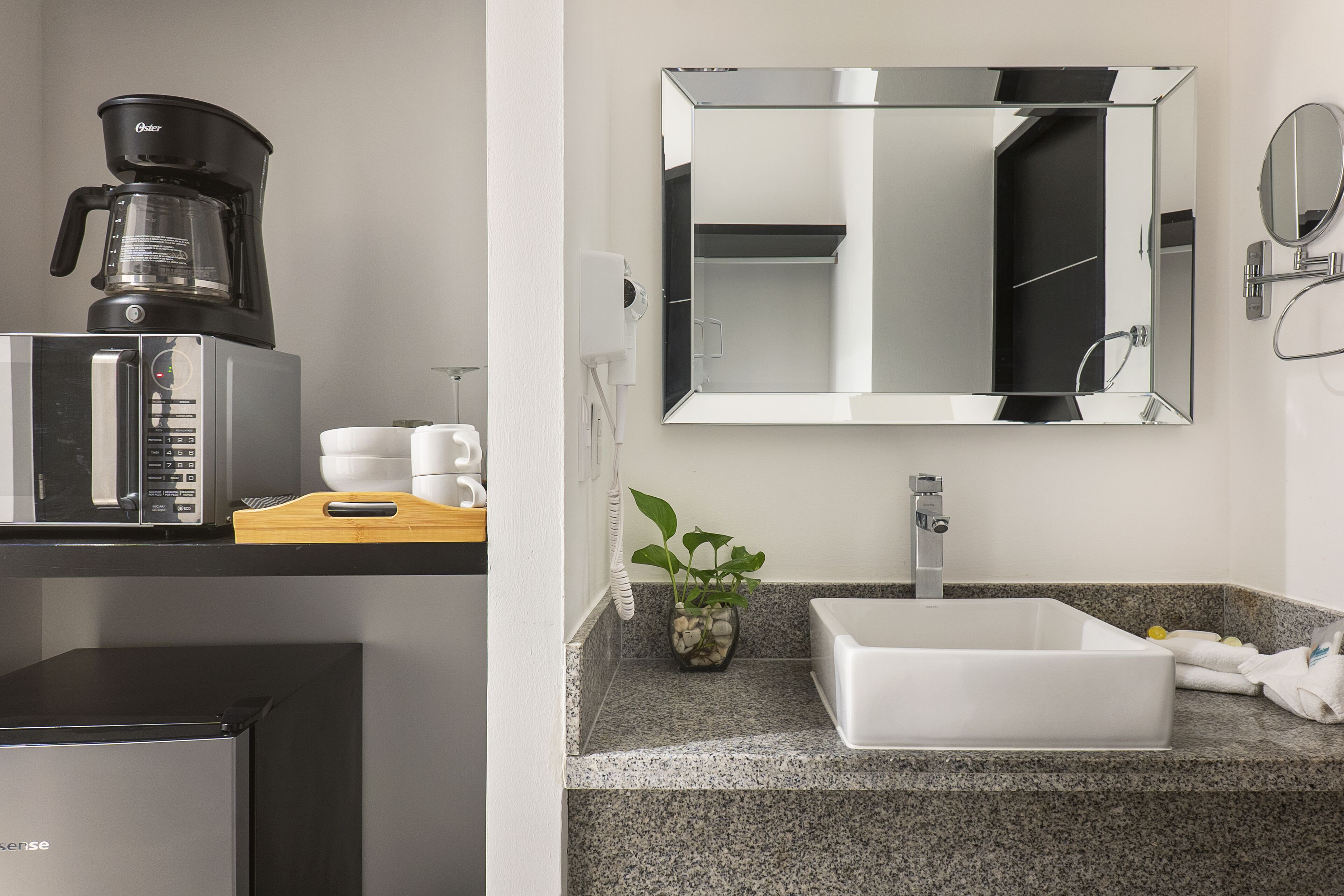 luxury room, 1 king bed, hot tub, sea view | coffee and/or coffee maker