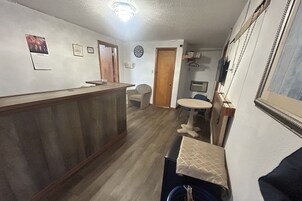 Zona de estar del vestíbulo