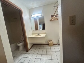 Room, 2 Queen Beds, Non Smoking | Bathroom | Free toiletries, hair dryer, towels