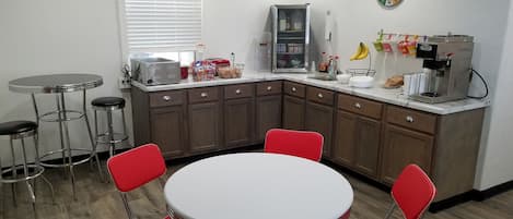 Coin petit déjeuner