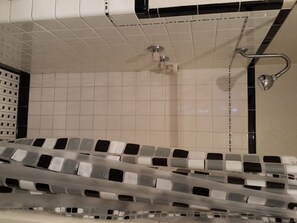 Standard Room, 1 King Bed, Non Smoking | Bathroom shower - West Plains Motel (West Plains)