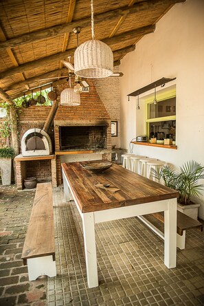 Aire de pique-nique/barbecue