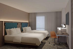 Caja de seguridad en la habitación y escritorio