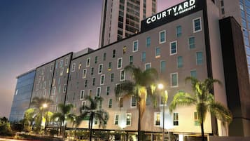 Front of property – evening/night
