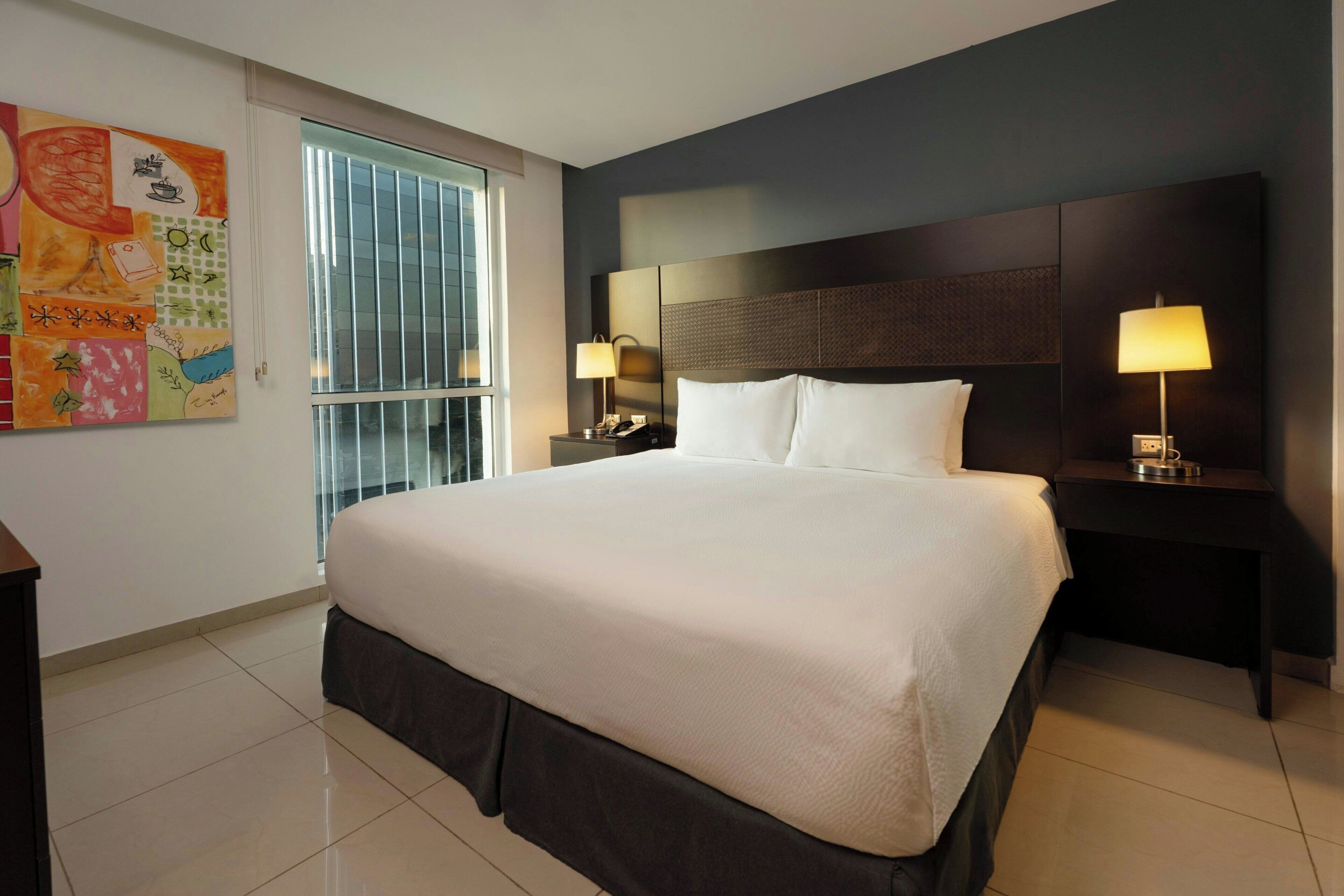 In-room safe, desk, laptop workspace, iron/ironing board