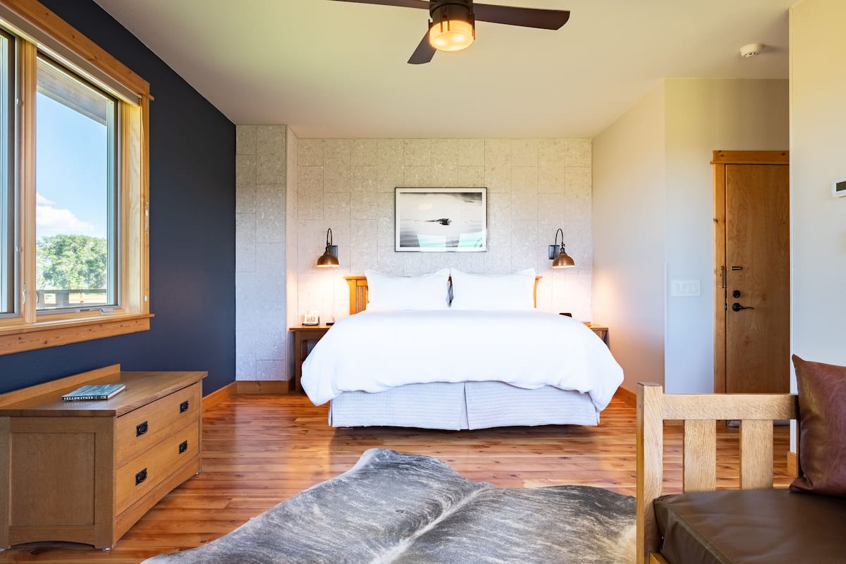 Luxury-Zimmer, 1 Schlafzimmer, Whirlpool, Bergblick