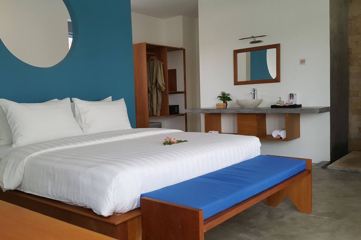 Stúdíósvíta (with Free Khmer Massage 30 mn) | 1 svefnherbergi, rúmföt af bestu gerð, míníbar, öryggishólf í herbergi
