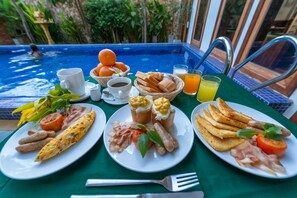 Termasuk sarapan Eropah setiap hari 