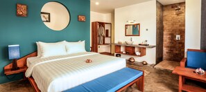 Suíte estúdio (with Free Khmer Massage 30 mn) | 1 quarto, roupas de cama premium, frigobar, cofres nos quartos