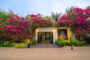 Entrada de la propiedad