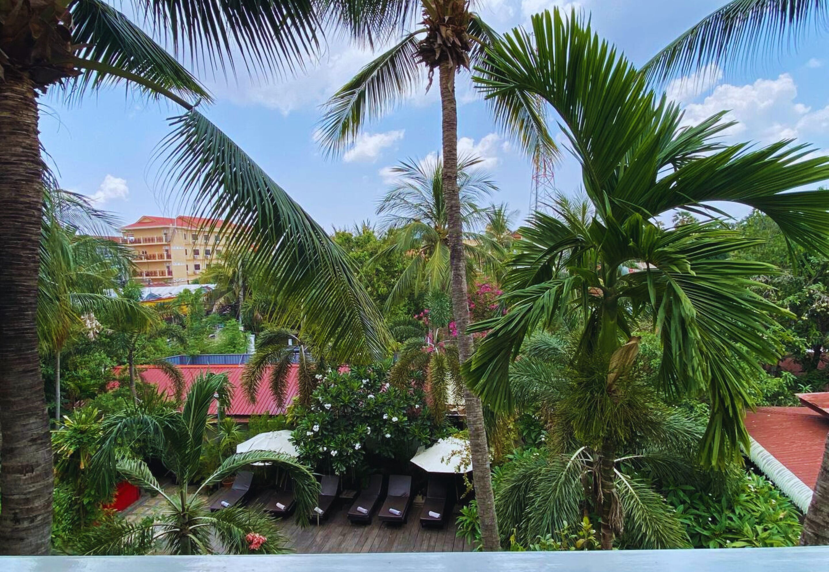 Vista del balcón
