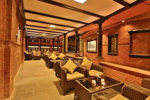 Sala de estar en el lobby