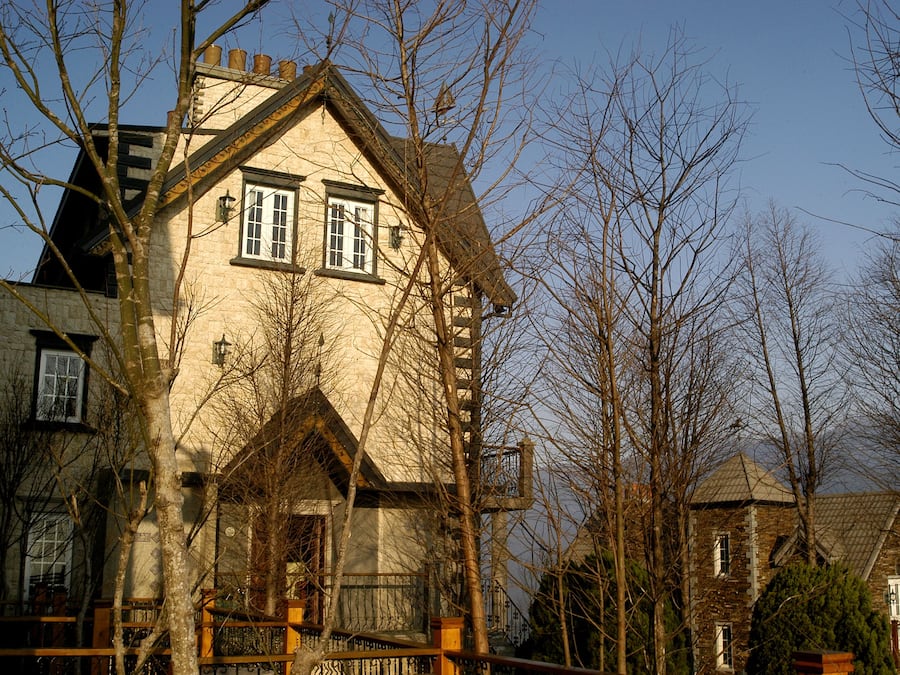 Façade de l’hébergement