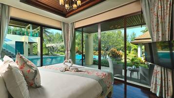 Premium Villa, 3 Bedrooms, Private Pool, Sea View | View from room