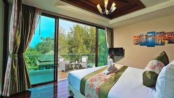 Premium Villa, 3 Bedrooms, Private Pool, Sea View | View from room