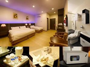 Family Room | Minibar, in-room safe, desk, free WiFi - ERNES Hotel Alma Bukit Mertajam (Bukit Mertajam)