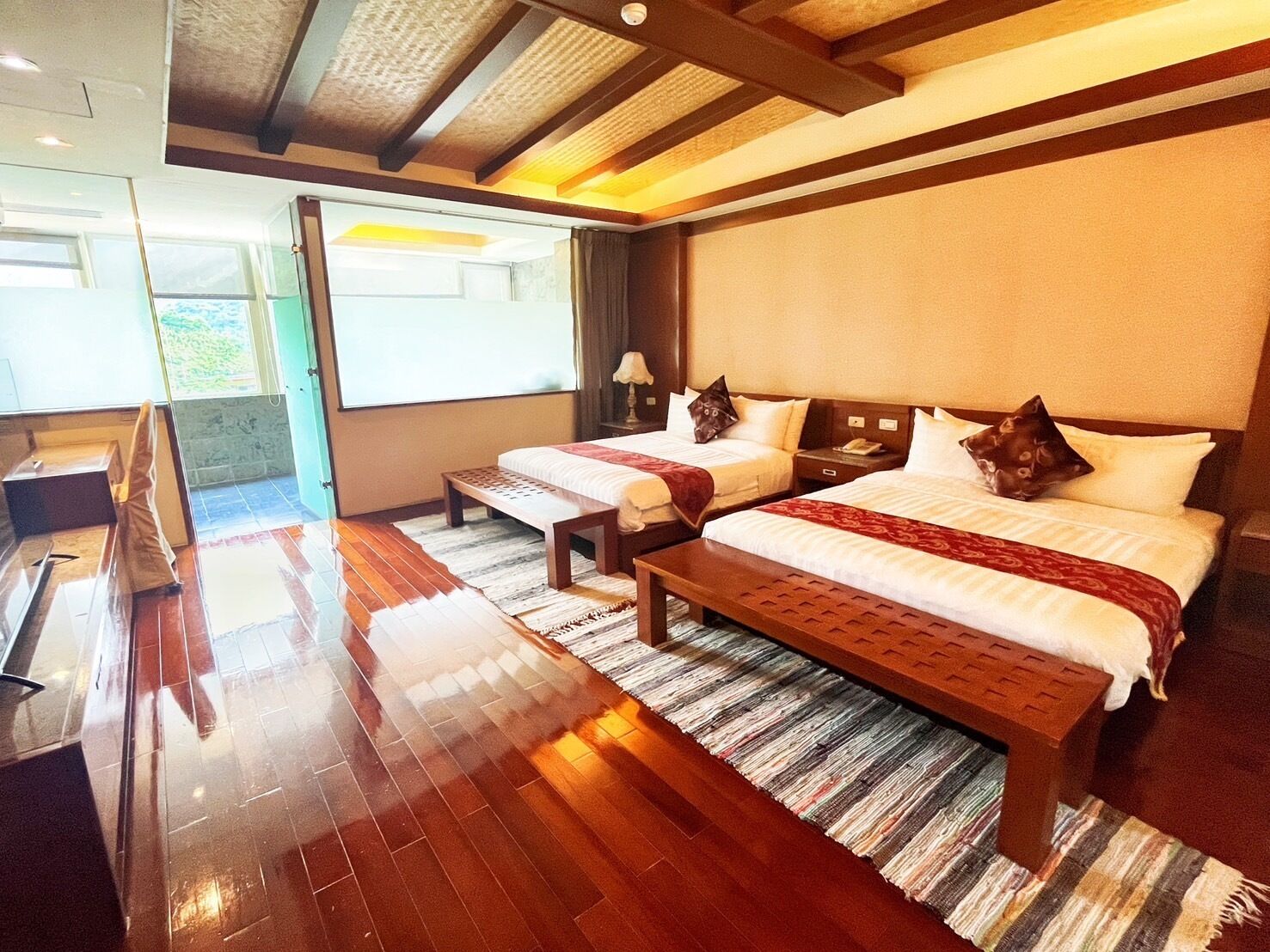 Firemannsrom – deluxe, fjellutsikt | Wi-fi (inkludert) og sengetøy