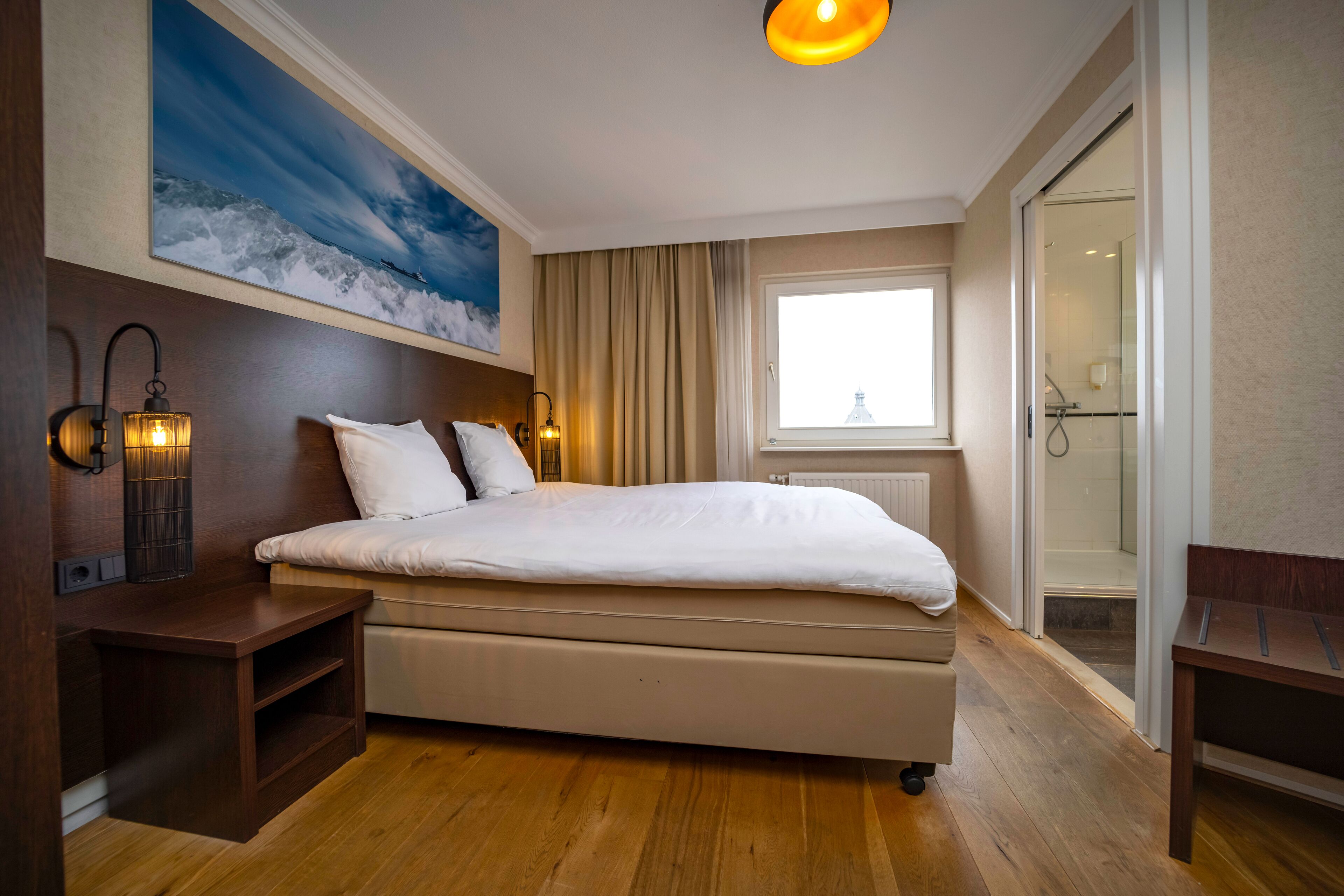 luxury double room | premium bedding, pillow-top beds, in-room safe, desk