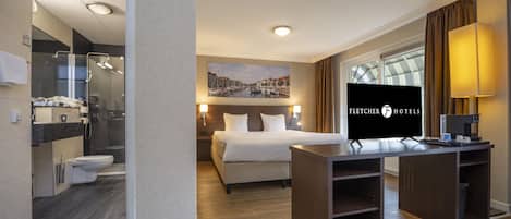 1 chambre, coffres-forts dans les chambres, bureau, Wi-Fi gratuit