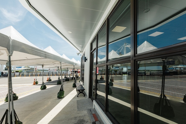 Ferry terminal shuttle