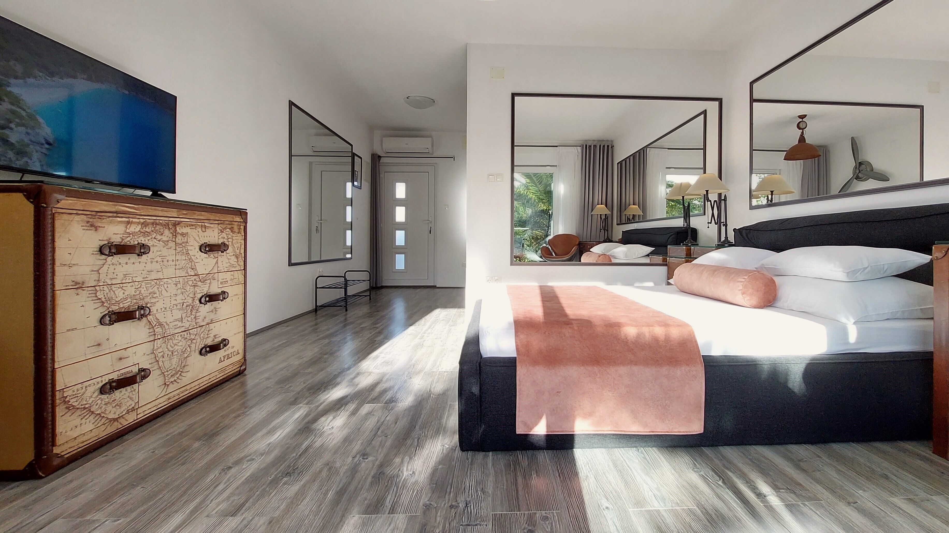 Deluxe-Studio, Balkon, Parkblick