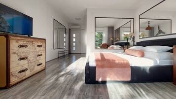 Deluxe-Studio, Balkon, Parkblick