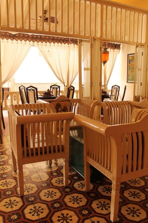 Lobby sitting area