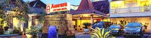 Front of property – evening/night
